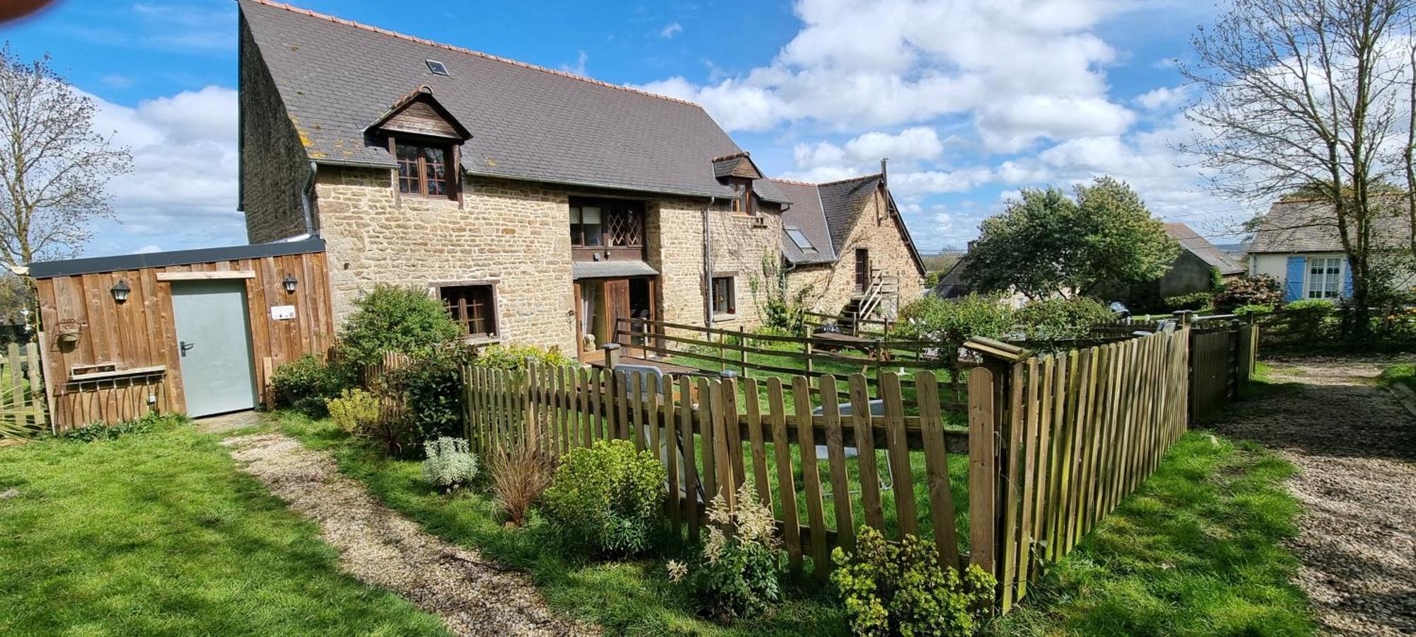 Gites Ferme De La Baie Roz-sur-Couesnon Exteriör bild