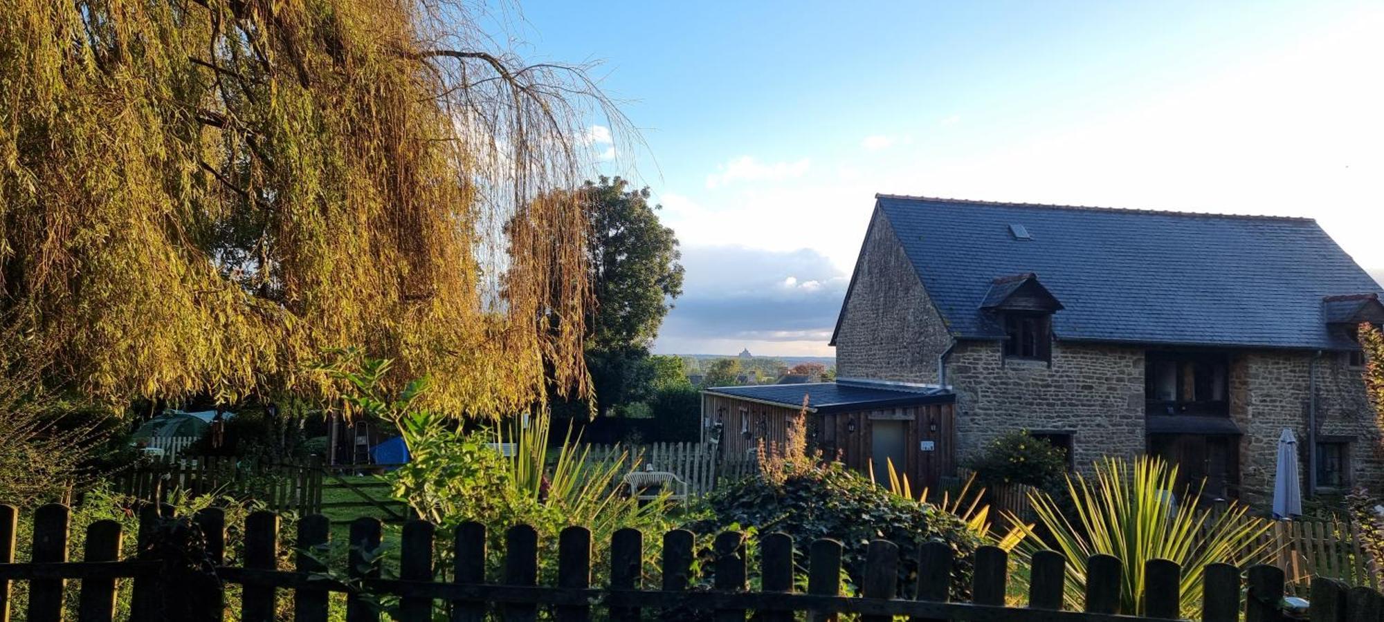 Gites Ferme De La Baie Roz-sur-Couesnon Exteriör bild